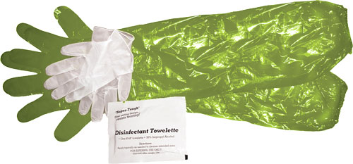 HME Game Cleaning Glove Combo with Towlette