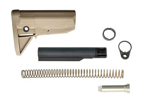 BCM Stock Kit Mod 0 FDE AR-15 Upgrade