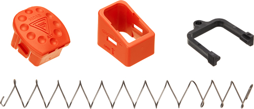 Ghost MOAB Mag Extension for Glock Gen 1-5 - Orange, 6-Round Capacity