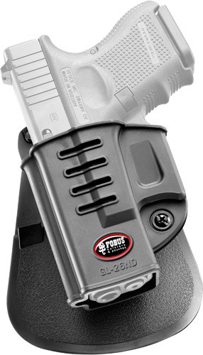 Fobus Holster Paddle L-Hand for Glock Models 26, 27, 33