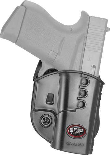 Fobus Holster E2 Vertec Paddle for Glock 43