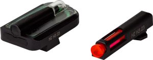 Hiviz Fasdot H3 Red Front/Green Rear Sight Set for Glock