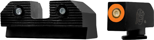 Orange Tritium Sights for Glock Models 24/26/27/31/36/38