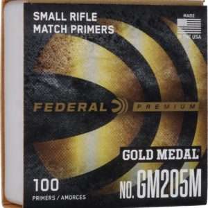 Fed Small Rifle Primers 5000 Pack - Gold Medal Quality