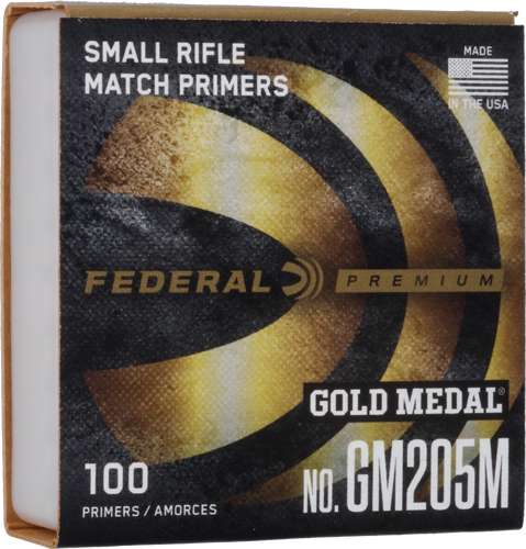 Fed Small Rifle Primers 5000 Pack - Gold Medal Quality