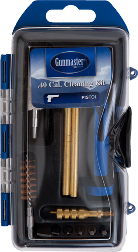 Gunmaster .40/10mm Handgun Cleaning Kit - Compact 14-Piece Kit