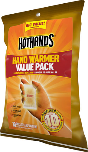 HotHands Hand Warmer Value Pack - 10 Pairs, 10 Hours
