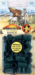 Harvester Sabot .50 Cal Muzzleloader Bullets - 50-Pack