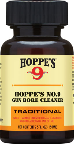Hoppes #9 Powder Solvent 5oz. Bottle - Effective Firearm Cleaner