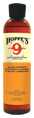 Hoppes #9 Blackpowder Bore Cleaner Lubricant 8oz Bottle