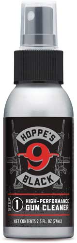 Hoppes Black Gun Cleaner 2 oz. Aluminum Pump Bottle