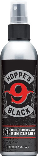 Hoppes Black Gun Cleaner 6 oz. Aluminum Pump Bottle