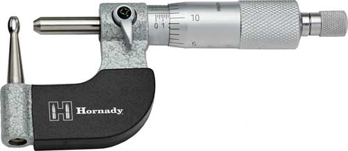 Hornady Vernier Ball Micrometer for Precision Reloading