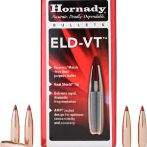 Hornady 6.5mm .264 ELD-VT Bullets, 100 Grains