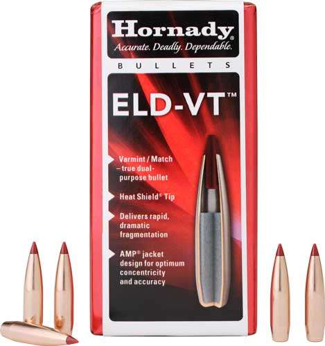 Hornady 6.5mm .264 ELD-VT Bullets, 100 Grains