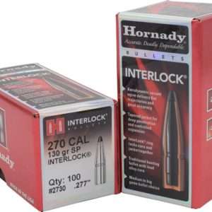 Hornady 270 Cal .277 Bullets 130GR JSP