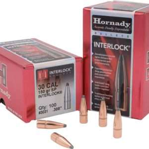 Hornady 30 Cal .308 Bullets 150 gr. 100CT