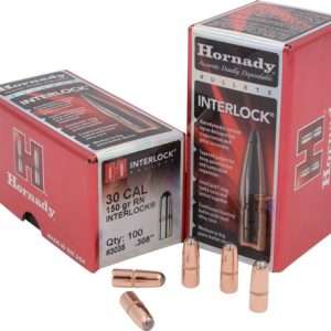 Hornady 30 Cal .308 Bullets 150GR JSP-RN