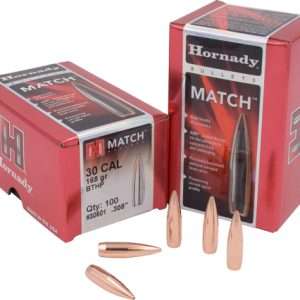 Hornady 30 Cal .308 168gr BTHP Match™ Bullets