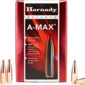 Hornady 30 Cal .308 168GR A-MAX Bullets