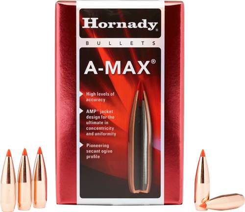 Hornady 30 Cal .308 168GR A-MAX Bullets