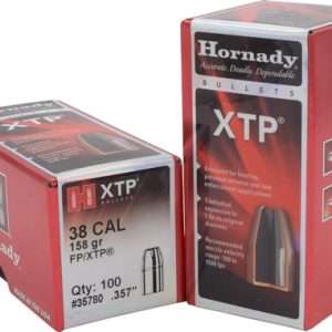 Hornady 38 Cal 357 Bullets 158 gr XTP-FP