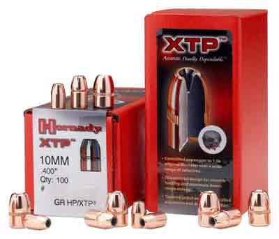 Hornady 180GR XTP 10mm Bullets - 100 Count