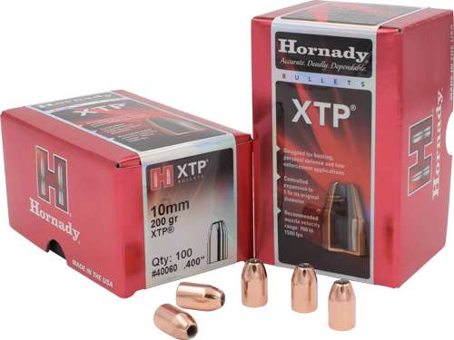 Hornady 10mm .400 Caliber 200 gr. XTP Bullets