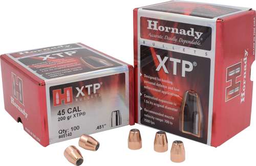 Hornady 45 Cal .451 Bullets 200 gr. 100 ct.