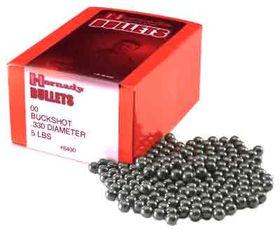 Hornady Lead 00 Buckshot 5LB Box 6BX/CS