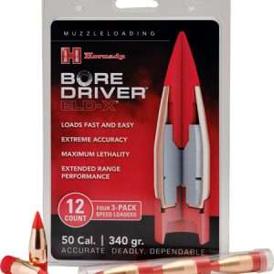 Hornady 50cal Bore Driver 340GR FTX 12-COUNT Bullets