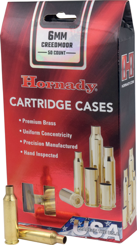 6MM Creedmoor Unprimed Brass Cases - Pack of 50