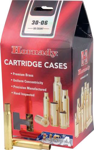 Hornady .30-06 Unprimed Cases - 50 Pack