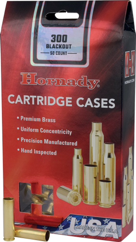 Hornady Unprimed Cases for .300 Blackout Caliber