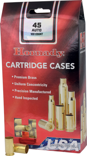Hornady Unprimed Cases .45 ACP 100PK 5BX/CS