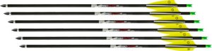 400 20" Carbon Alpha Nock 6PK - TenPoint Xbow Arrow