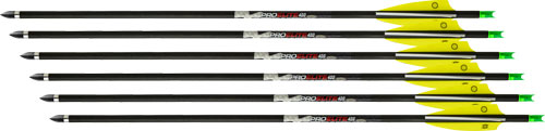 400 20" Carbon Alpha Nock 6PK - TenPoint Xbow Arrow