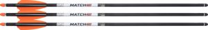 400 20" Alpha Blaze 3PK Arrows for Precision Archery