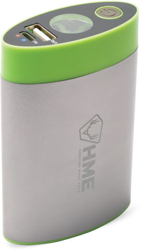 HME Hand Warmer Rechargeable with LED Torch Light