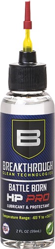 Breakthrough Battle Born HP Pro Oil 2oz Bottle - Odorless, Professional-Grade Lubrication