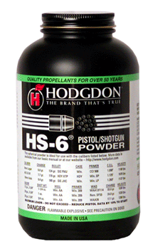 Hodgdon HS6 1lb Can - Premium Propellant for Pistols and Shotshells