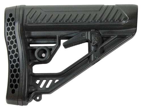 MIL-SPEC Polymer Black AR-15 Tactical Stock