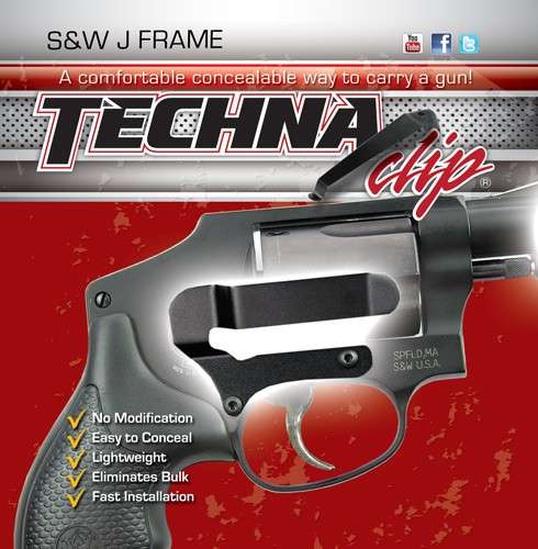 Techna Clip S&W J-Frame Right Side Carry