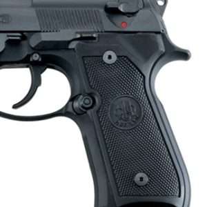 Beretta Factory Black Plastic Grips for Models 92FS/96