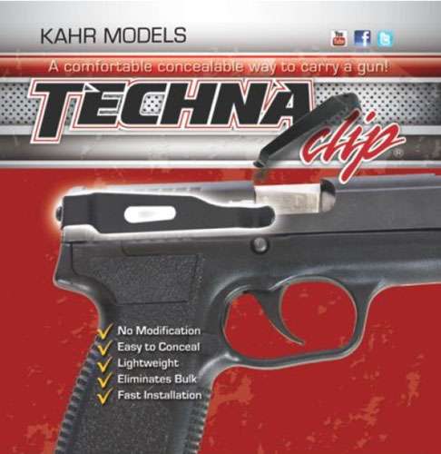 Techna Clip Kahr Right Side Handgun Retention