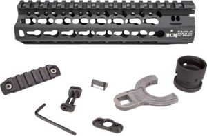 BCM Rail Alpha 8" Keymod Lightweight Black AR-15 Rail