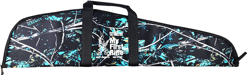 Serenity Camo Rifle Case with White Logo, 34"