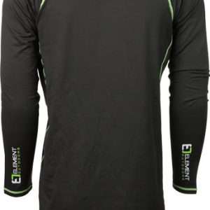 Element Outdoors Lightweight Black Large Shirt - Outdoor Performance