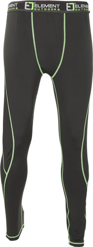 Element Outdoors Black XXL Long Underwear - Lightweight & Moisture-Wicking