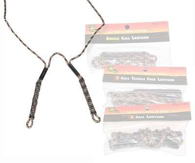 Haydel's Camo Double Call Lanyard - Lightweight, Compact